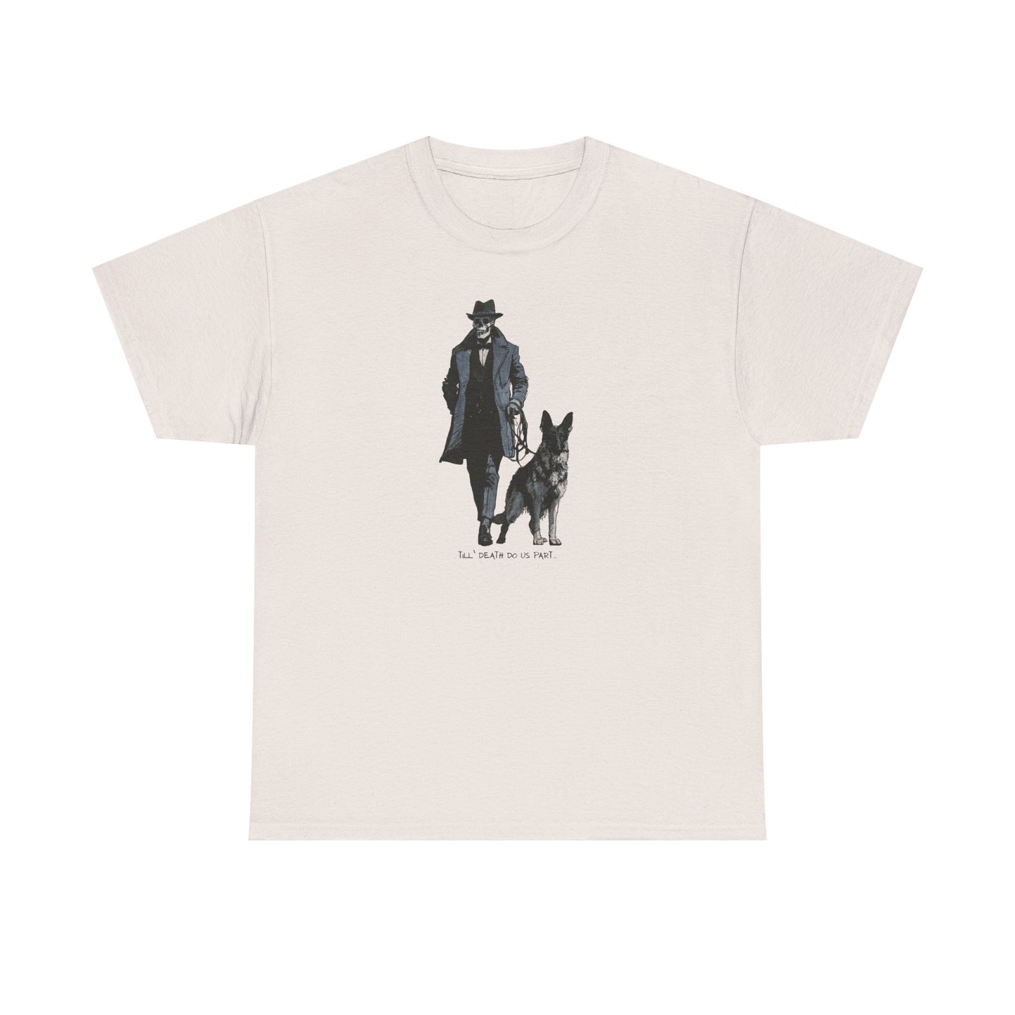 Till Death Do Us Part German Shepherd Cotton Tee