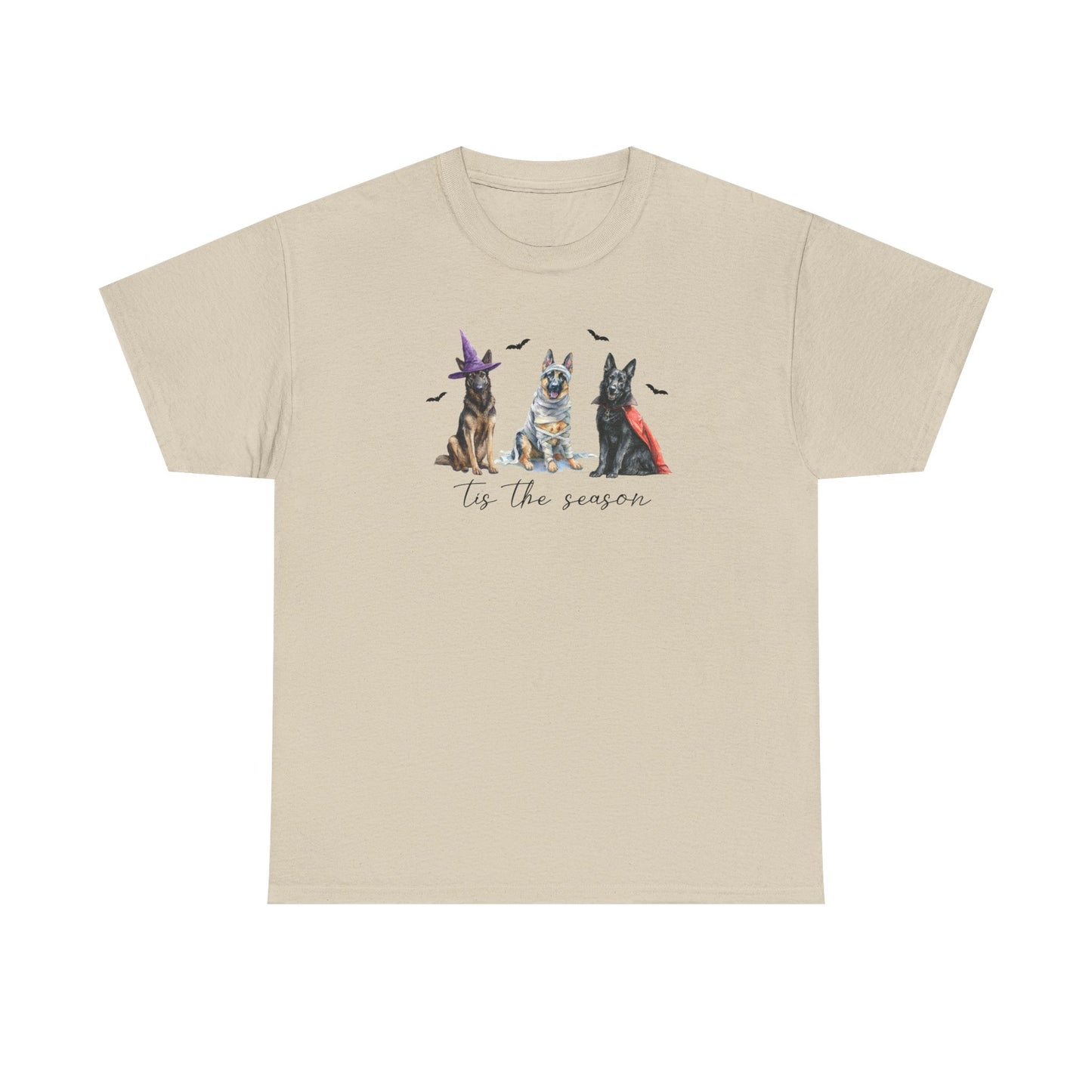 Tis the Season Halloween German Shepherd Tee