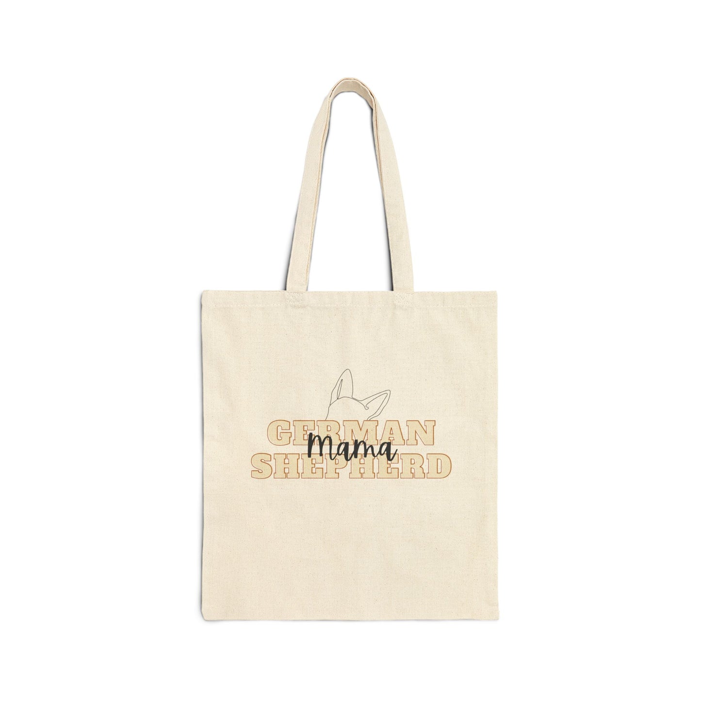 German Shepherd Dog Mom Tote Bag