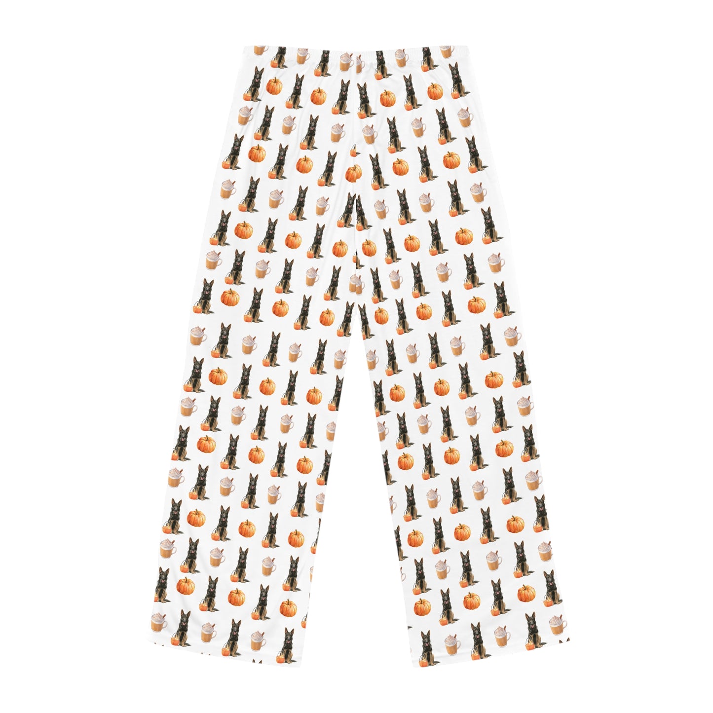 Pumpkin Spice Sable GSD Pajama Pants