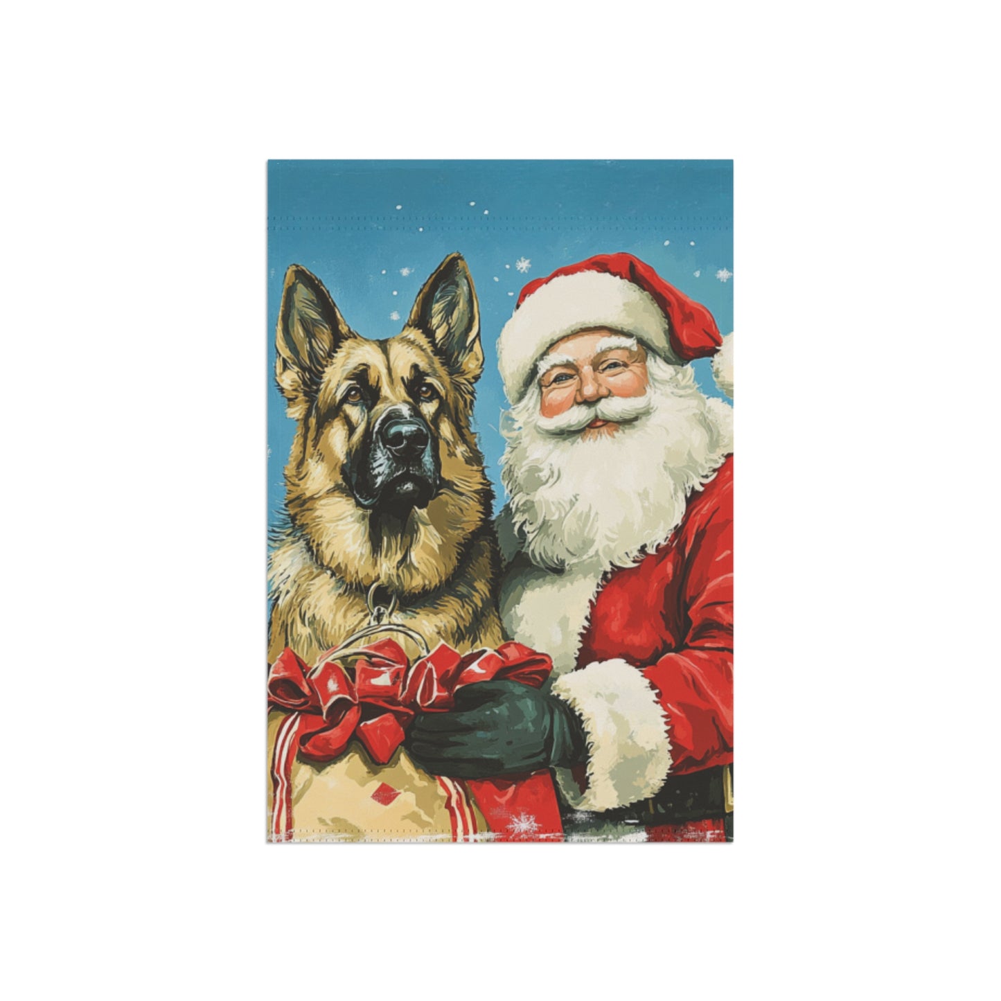 Santa's Pal GSD Banner