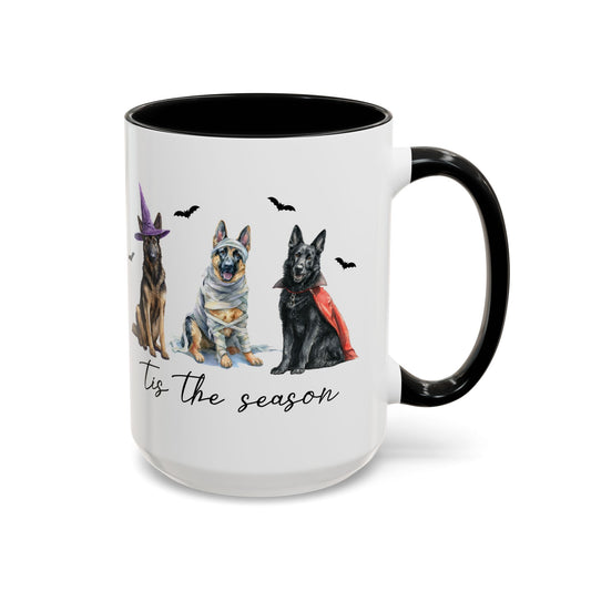 Tis the Season Halloween German Shepherd Mug