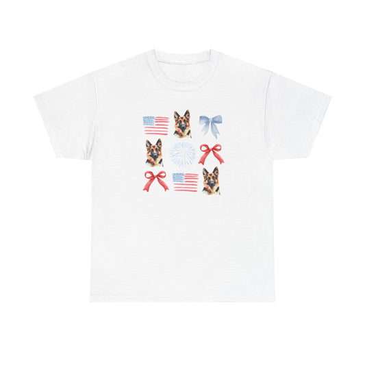 American GSD Pattern T-Shirt