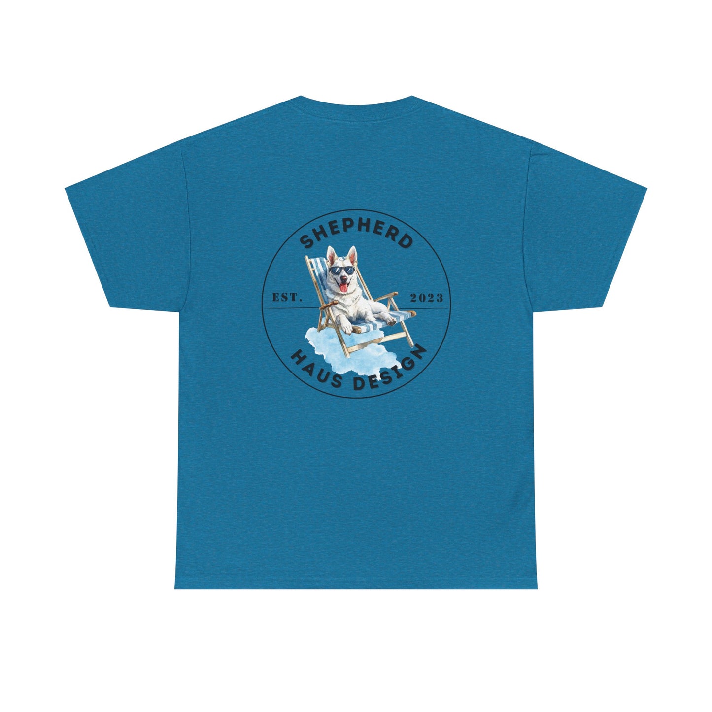Paws & Paradise White Shepherd Haus Shirt