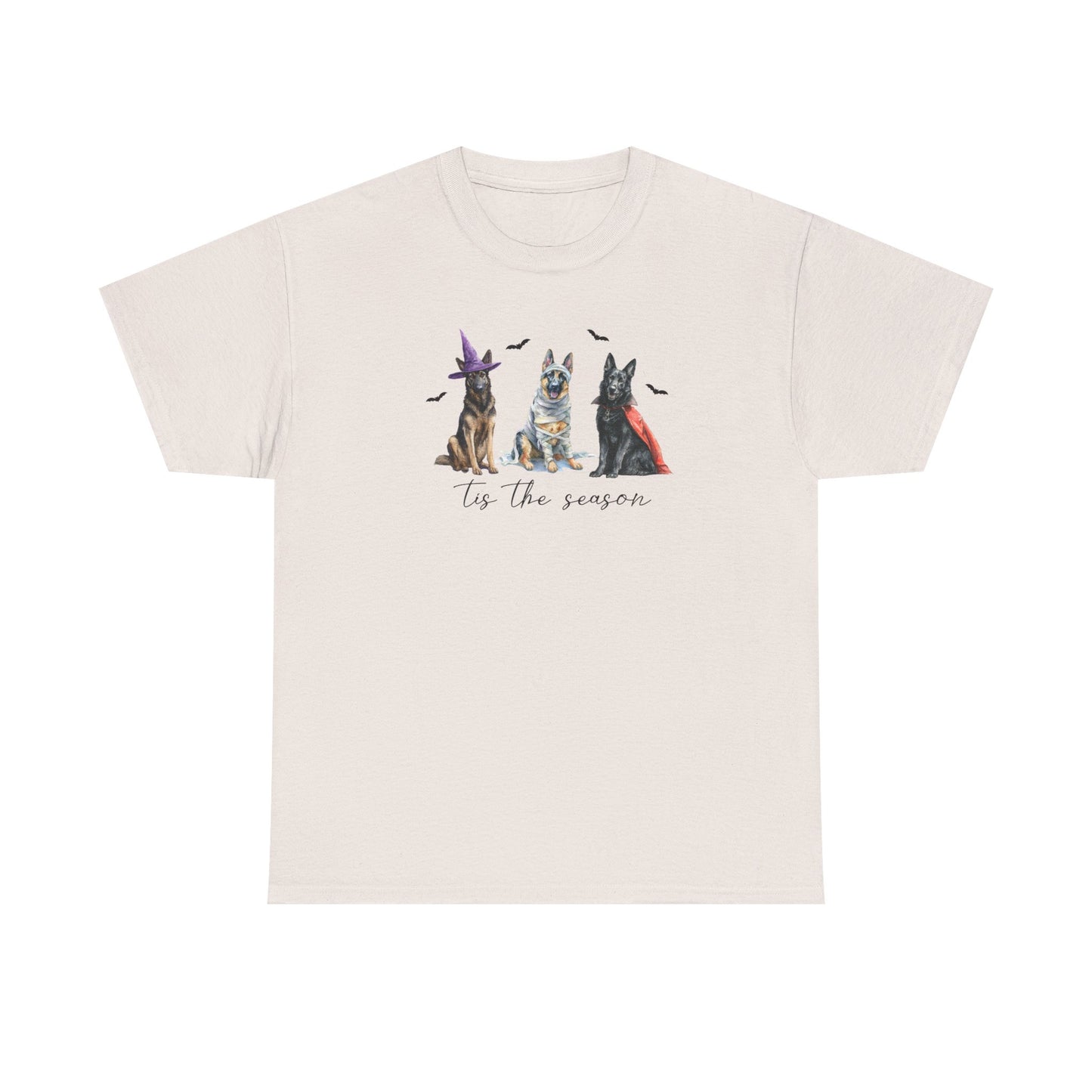 Tis the Season Halloween German Shepherd Tee