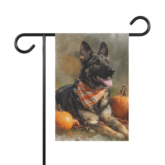 Fall Vibes Sable GSD Banner