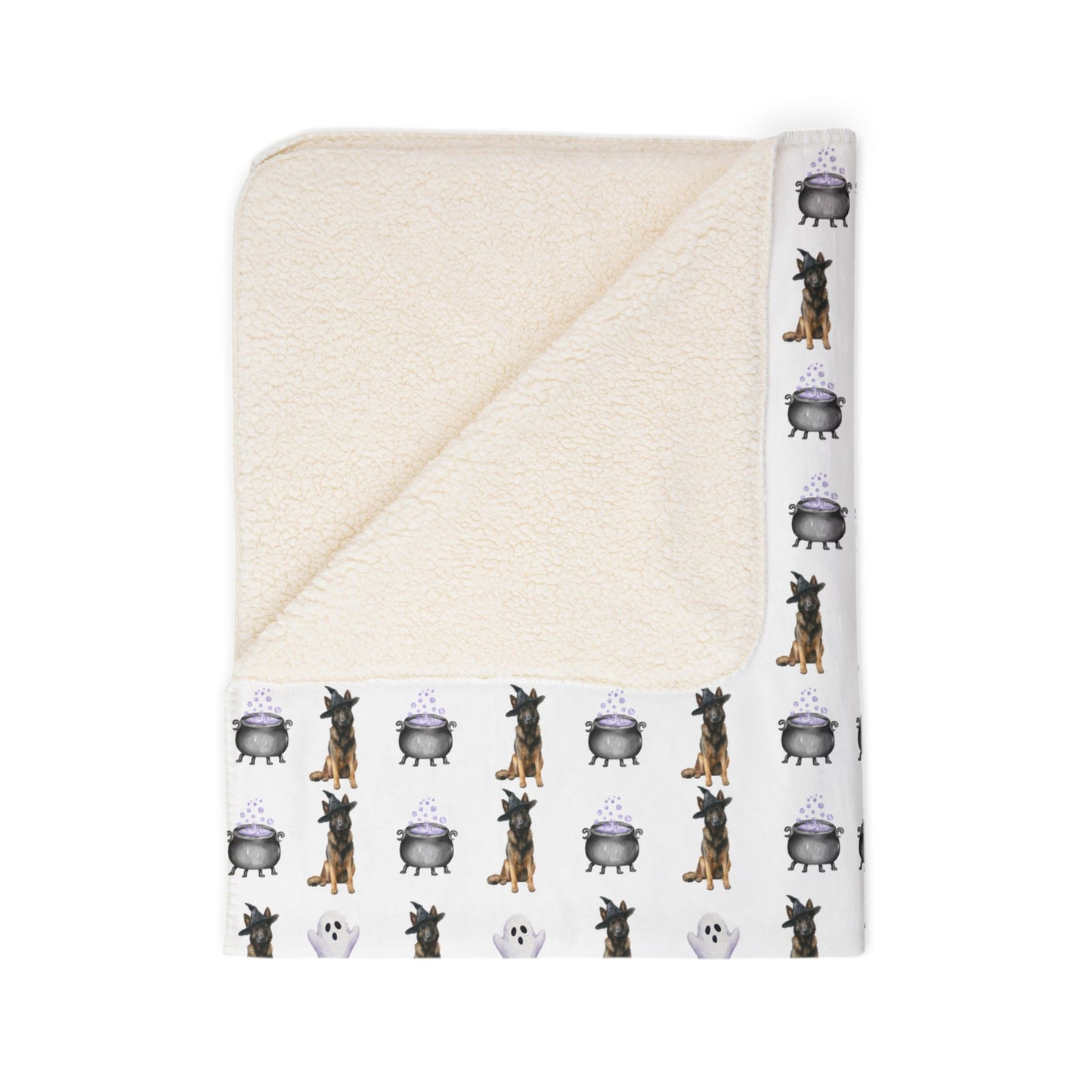 Shepherds & Spells Sable GSD Blanket