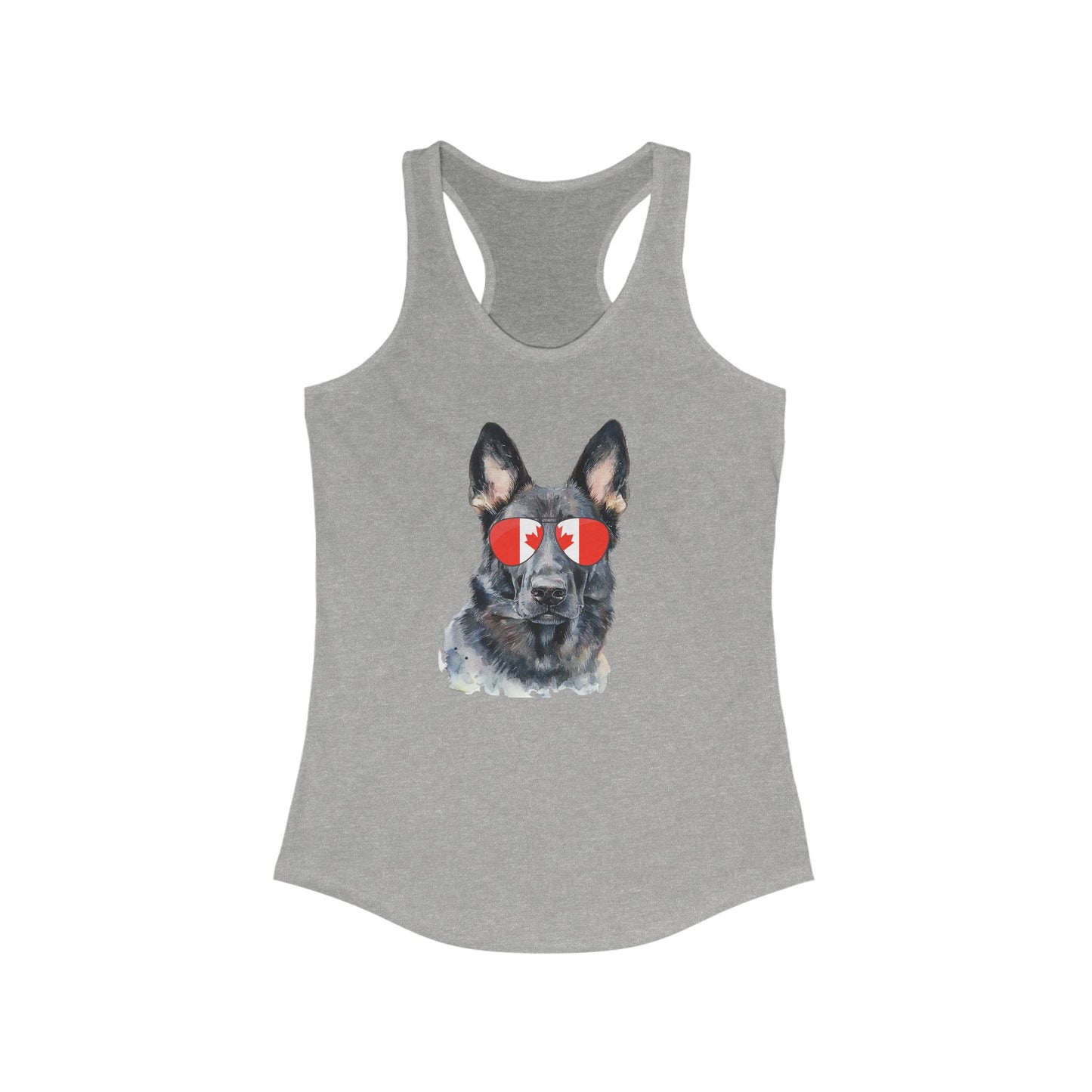 Canada Black GSD Tank Top