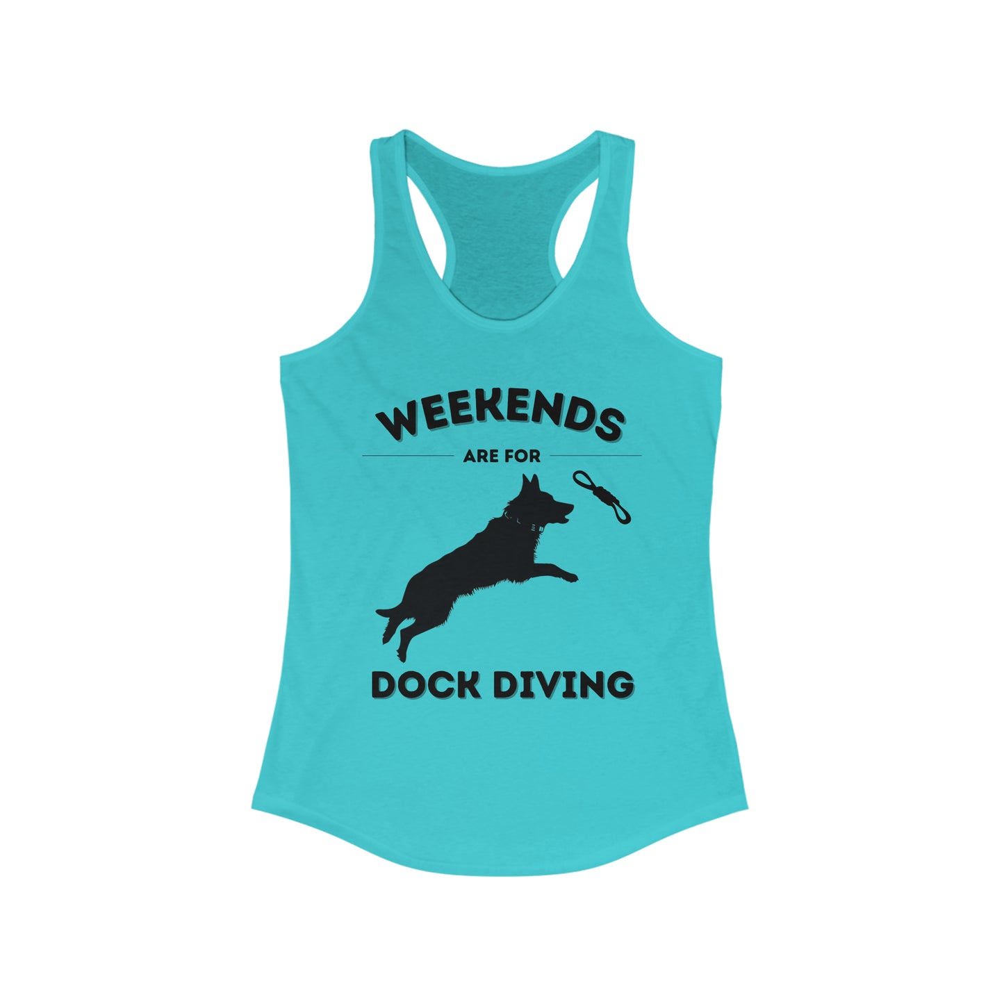 Dock Diving German Shepherd Tank Top