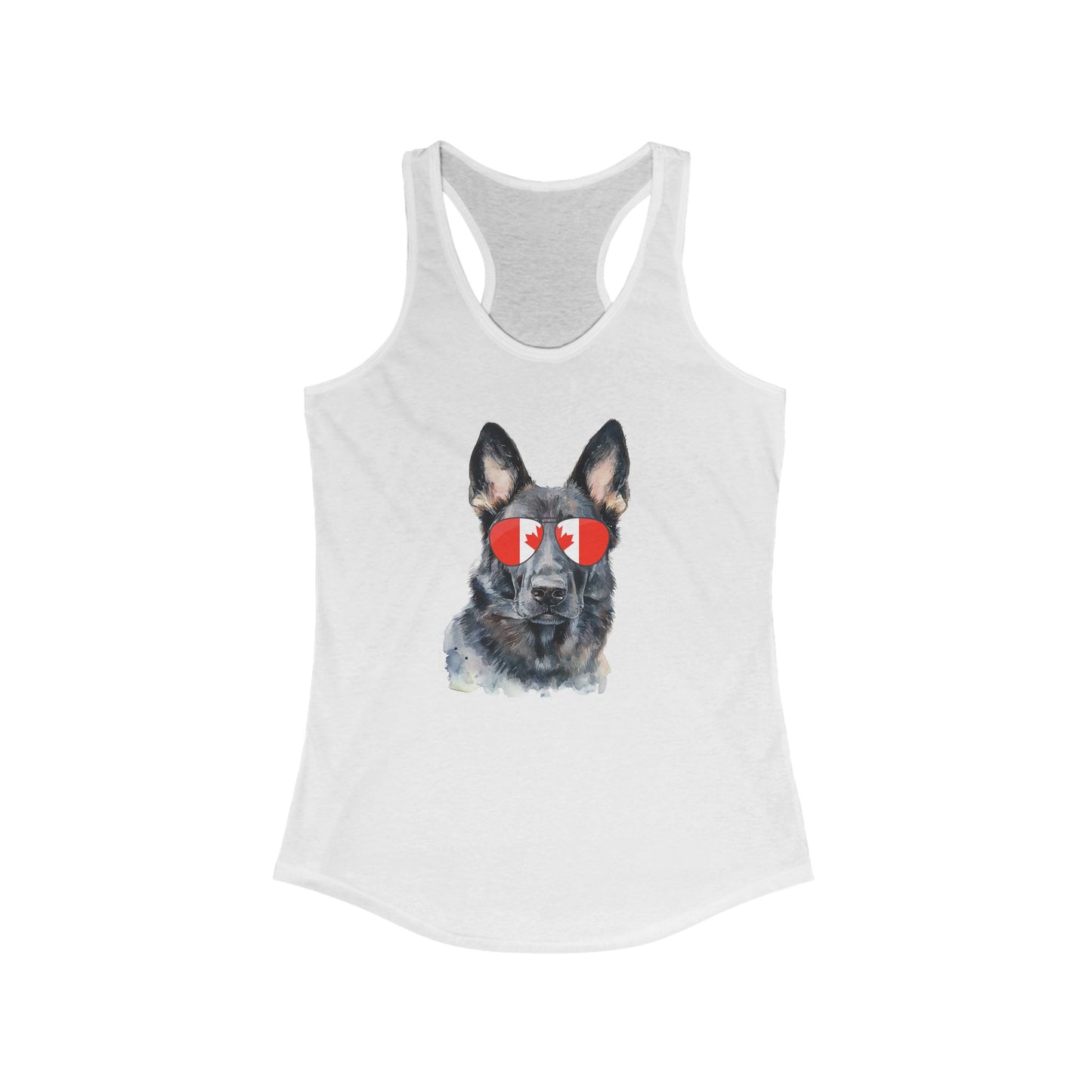 Canada Black GSD Tank Top