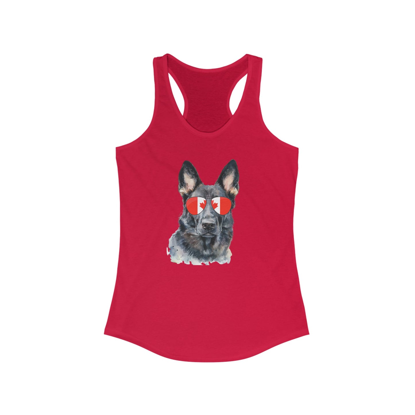 Canada Black GSD Tank Top