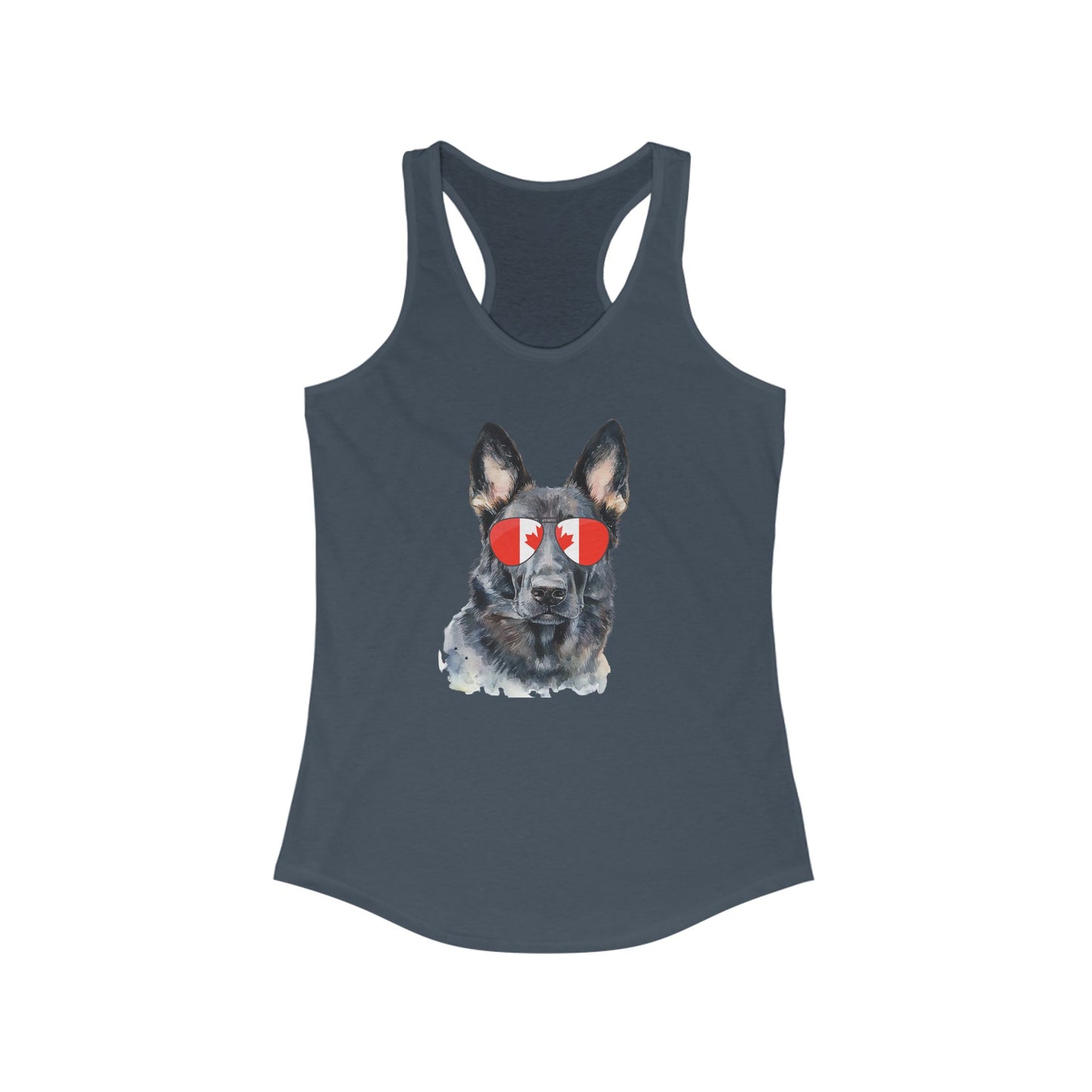 Canada Black GSD Tank Top