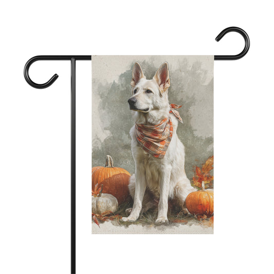 Fall Vibes White GSD Banner