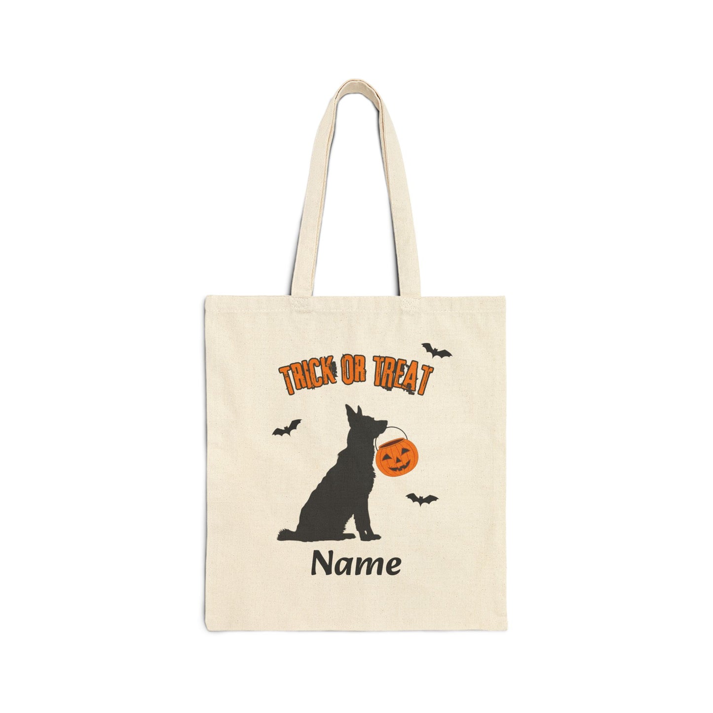 Trick or Treat GSD Custom Halloween Bag