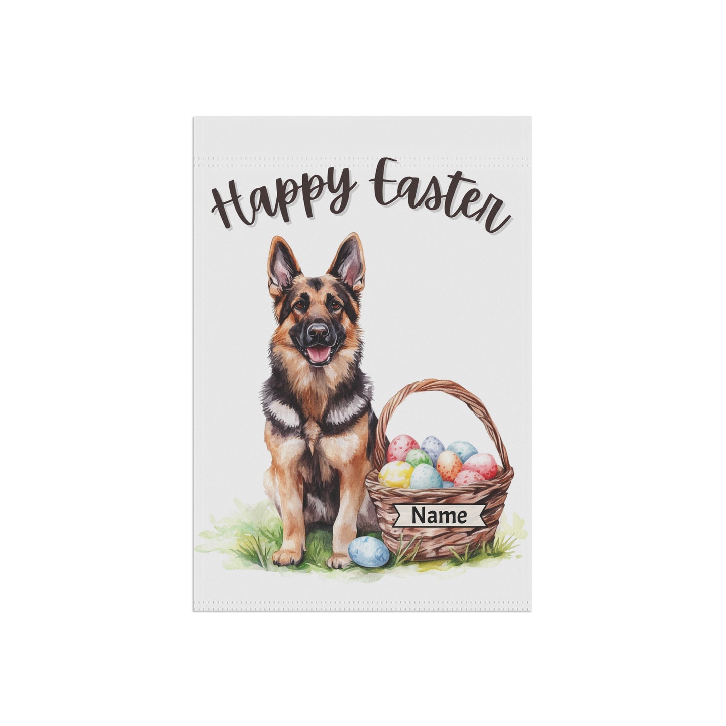 Custom Easter Basket GSD Banner