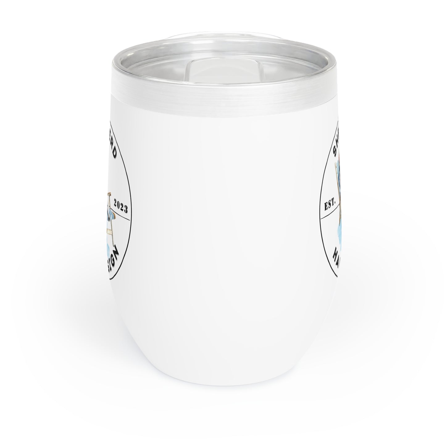 Paws & Paradise White Shepherd Haus Tumbler
