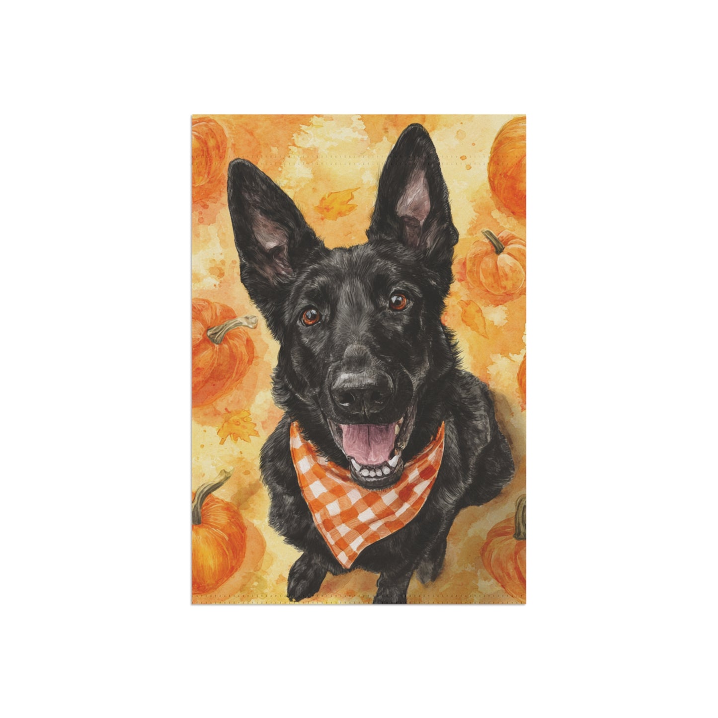 Black Shepherd Autumn Banner