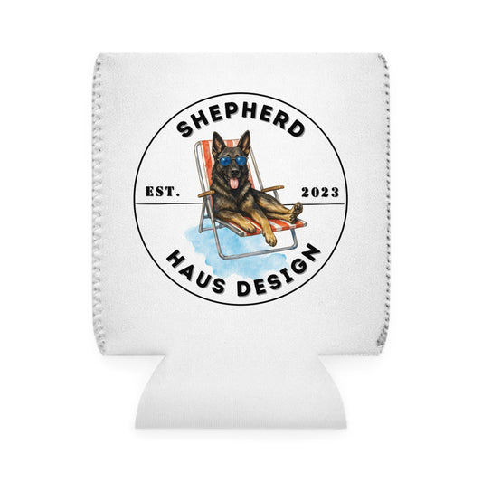 Paws & Paradise Sable German Shepherd Can Cooler Sleeve