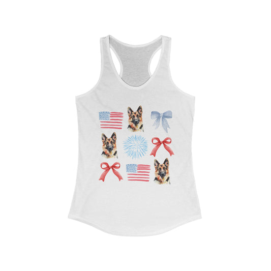 American GSD Pattern Tank Top