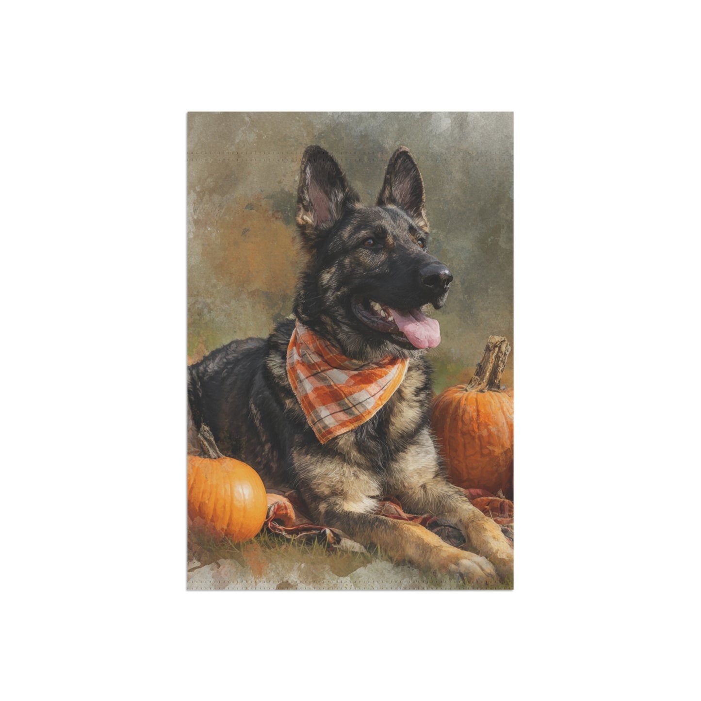 Fall Vibes Sable GSD Banner