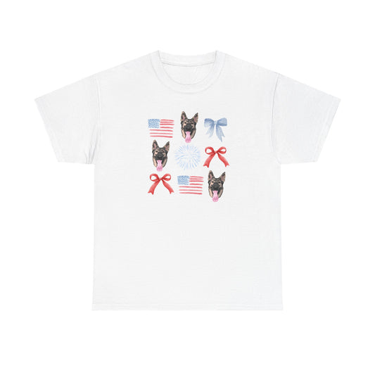 American Sable GSD Pattern T-Shirt