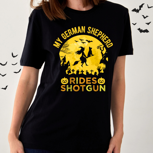 GSD Shotgun Witch Ride Tee