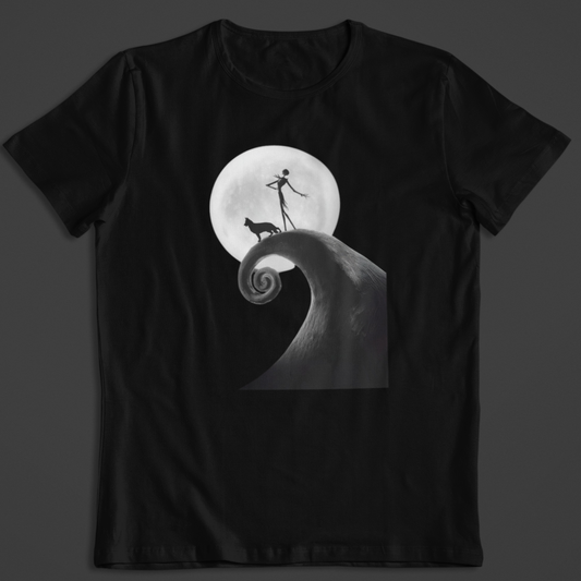 jack skellington german shepherd halloween tshirt