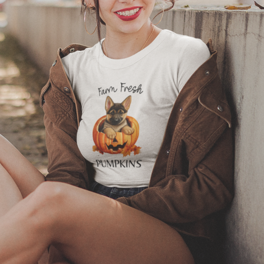 GSD Fresh Farm Pumpkin Crop Top