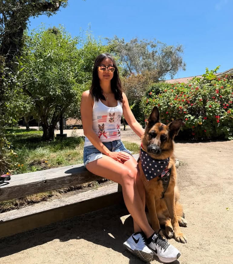 American GSD Pattern Tank Top