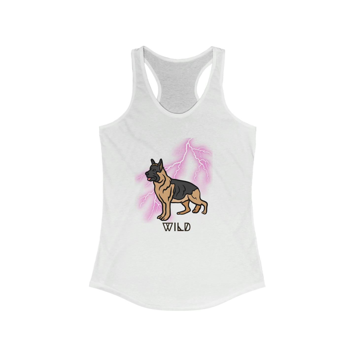German Shepherd Dog Tank Top - Wild Women's Shirt