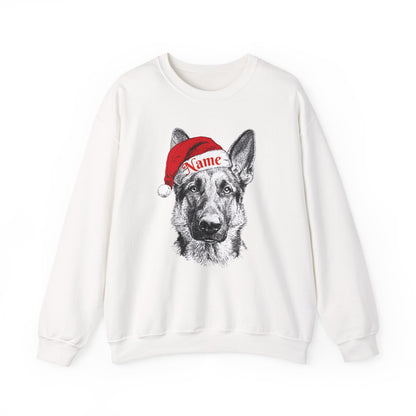 Christmas Hat GSD Custom Sweatshirt