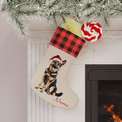 Custom German Shepherd Stocking