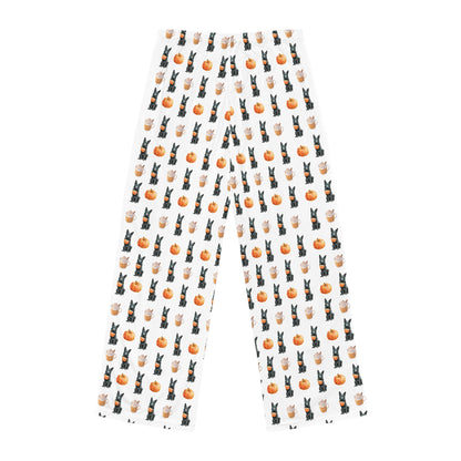 Pumpkin Spice Black GSD Pajama Pants