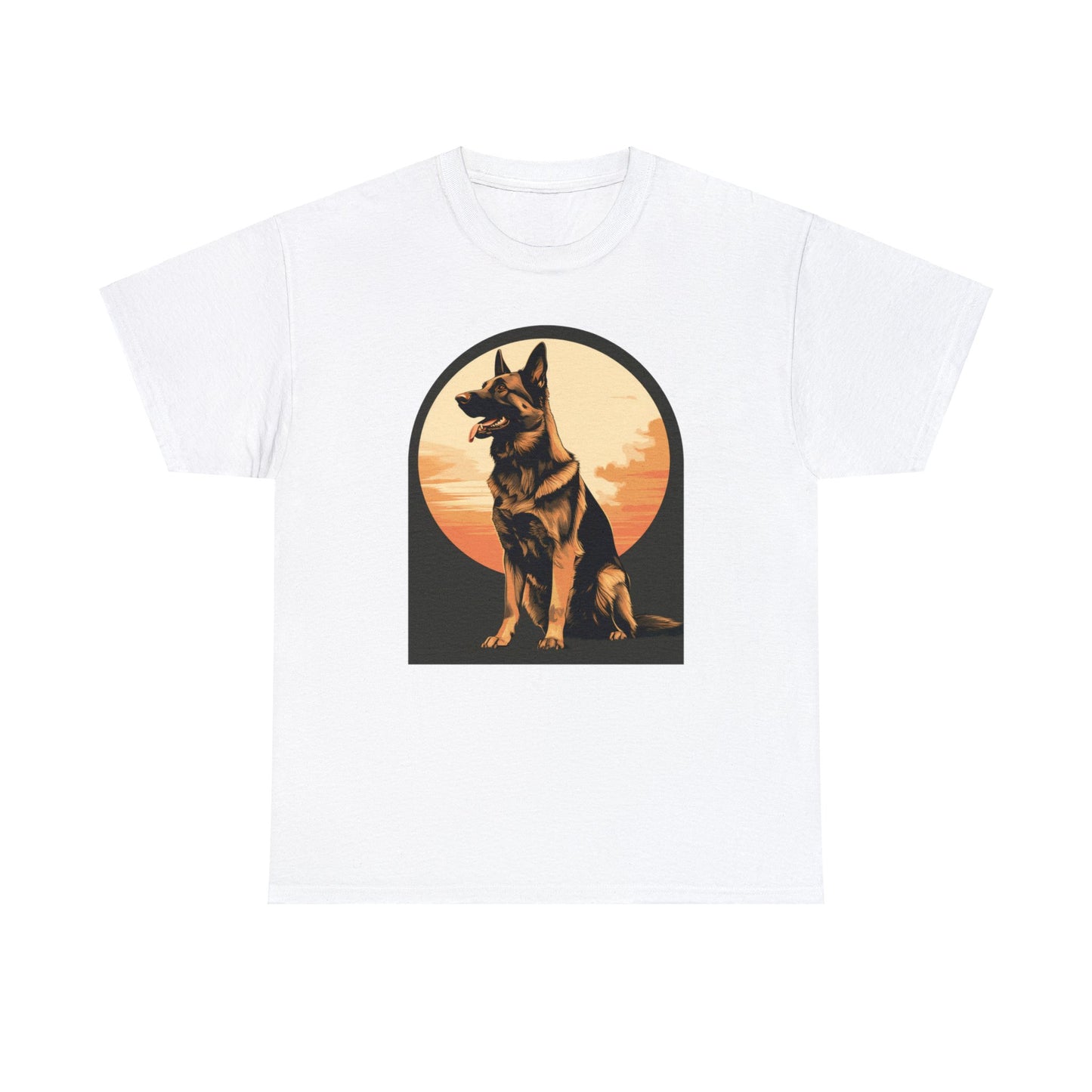 German Shepherd Art T-Shirt