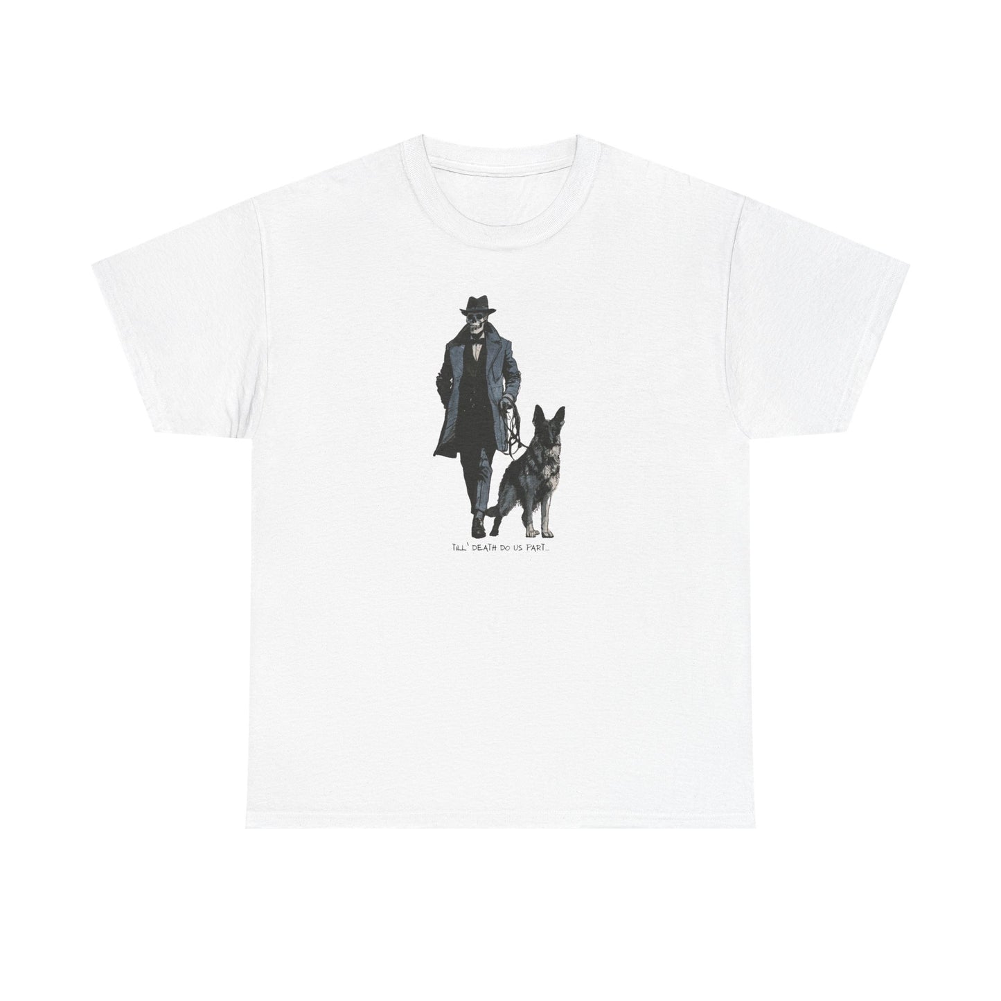Till Death Do Us Part German Shepherd Cotton Tee