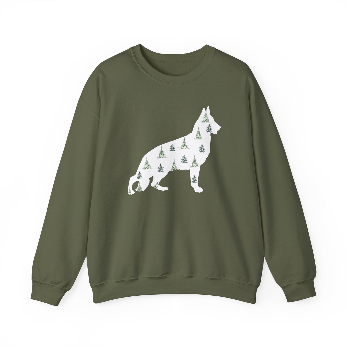 Christmas Trees GSD Pattern Sweater