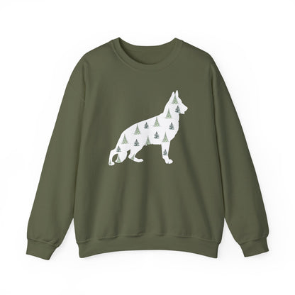 Christmas Trees GSD Pattern Sweater