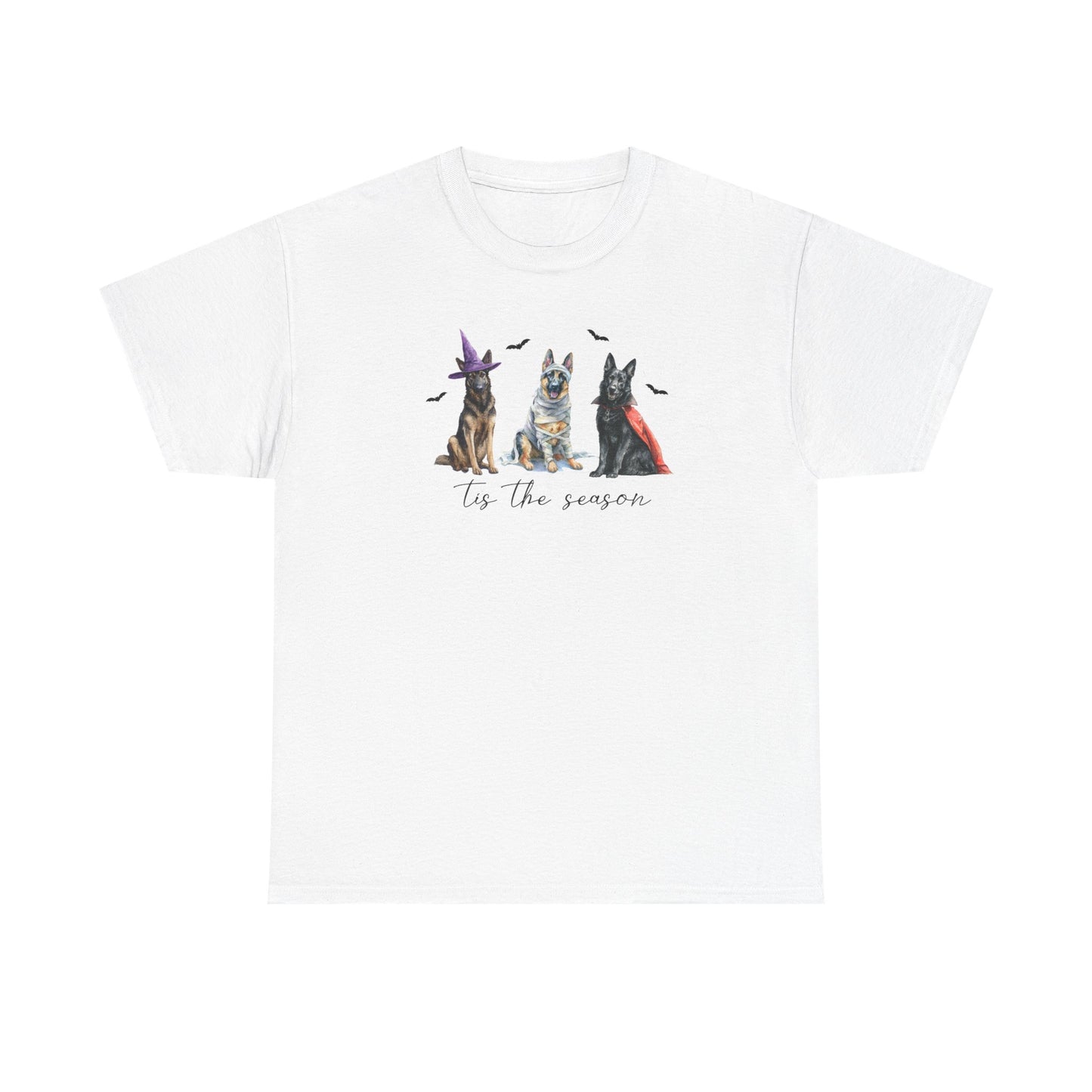 Tis the Season Halloween German Shepherd Tee