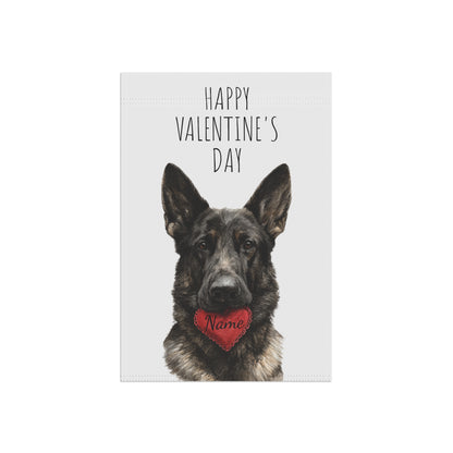 Custom DDR German Shepherd Valentine Banner