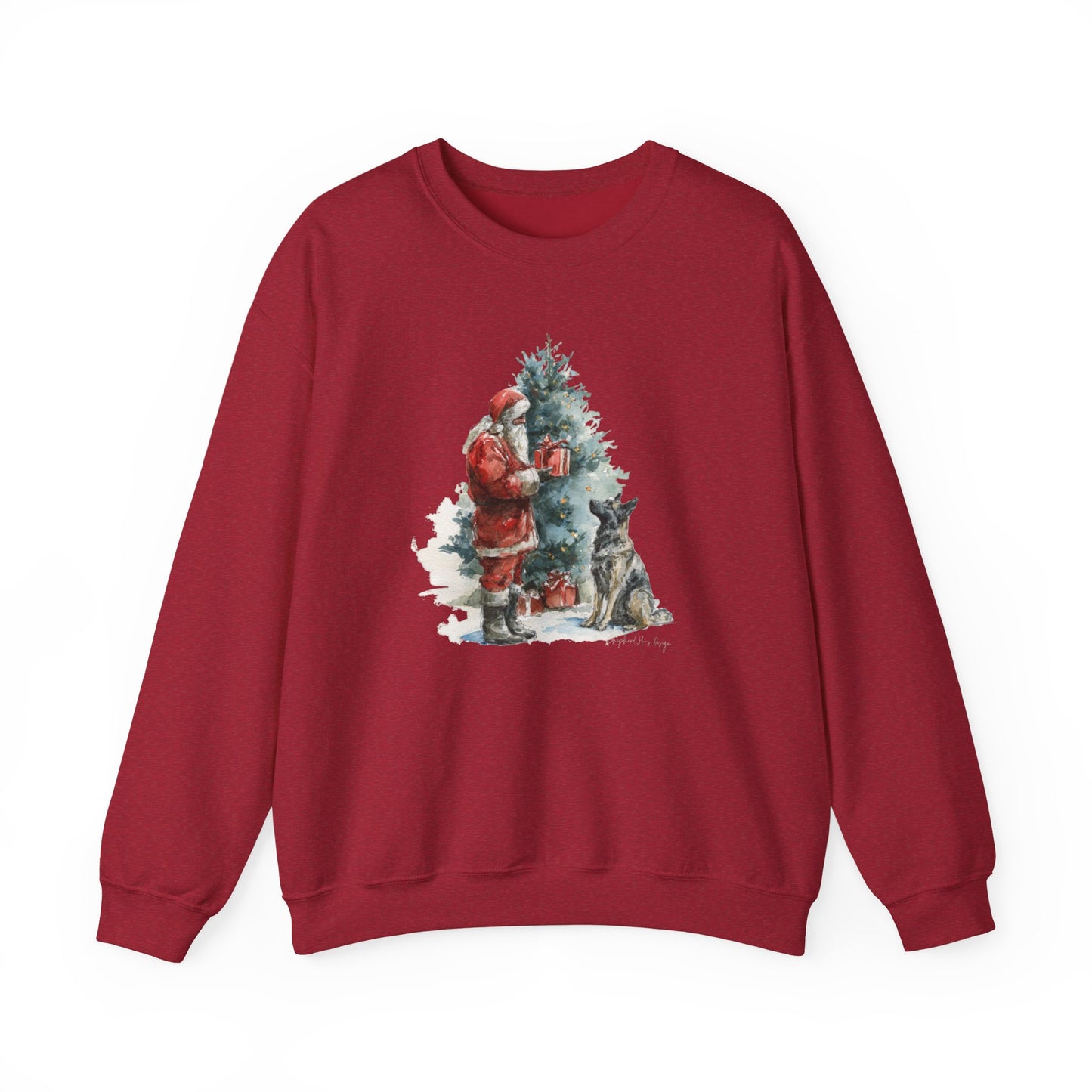 Shepherd & Santa Sable GSD Sweatshirt