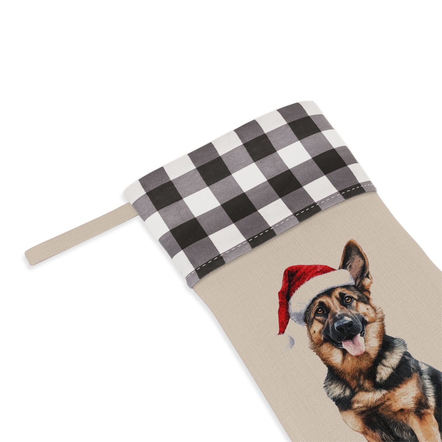 Custom German Shepherd Stocking