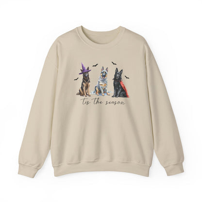 Tis the Season Halloween German Shepherd Sweatshirt