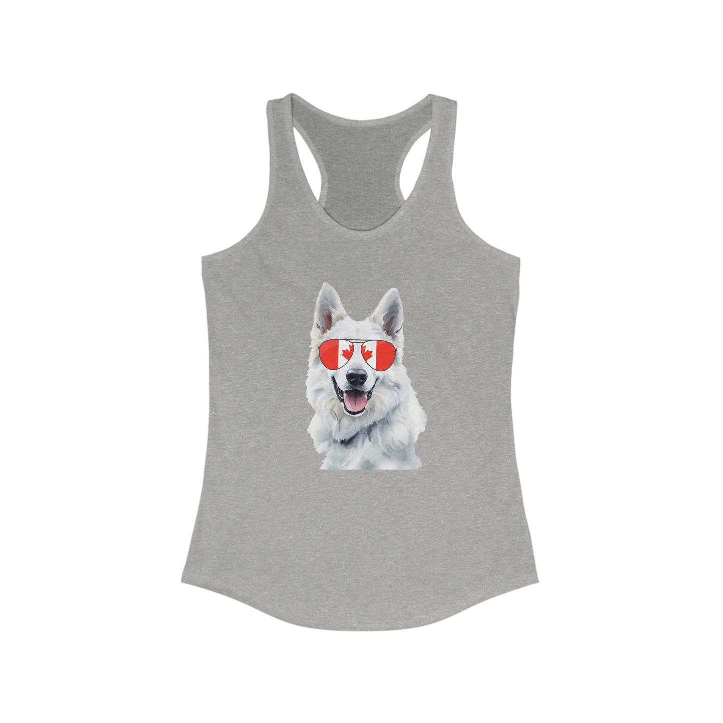 Canada White GSD Tank Top