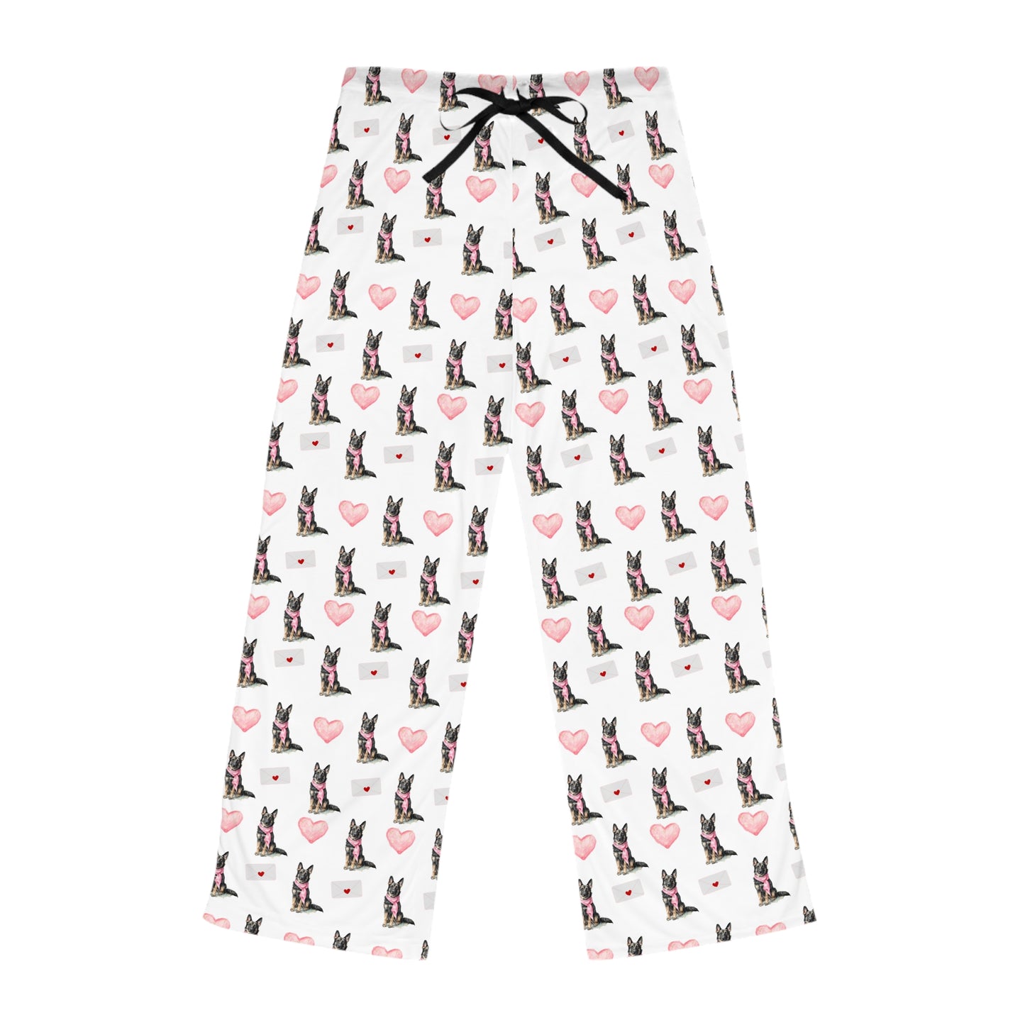 Valentines Sable GSD Pajama Pants