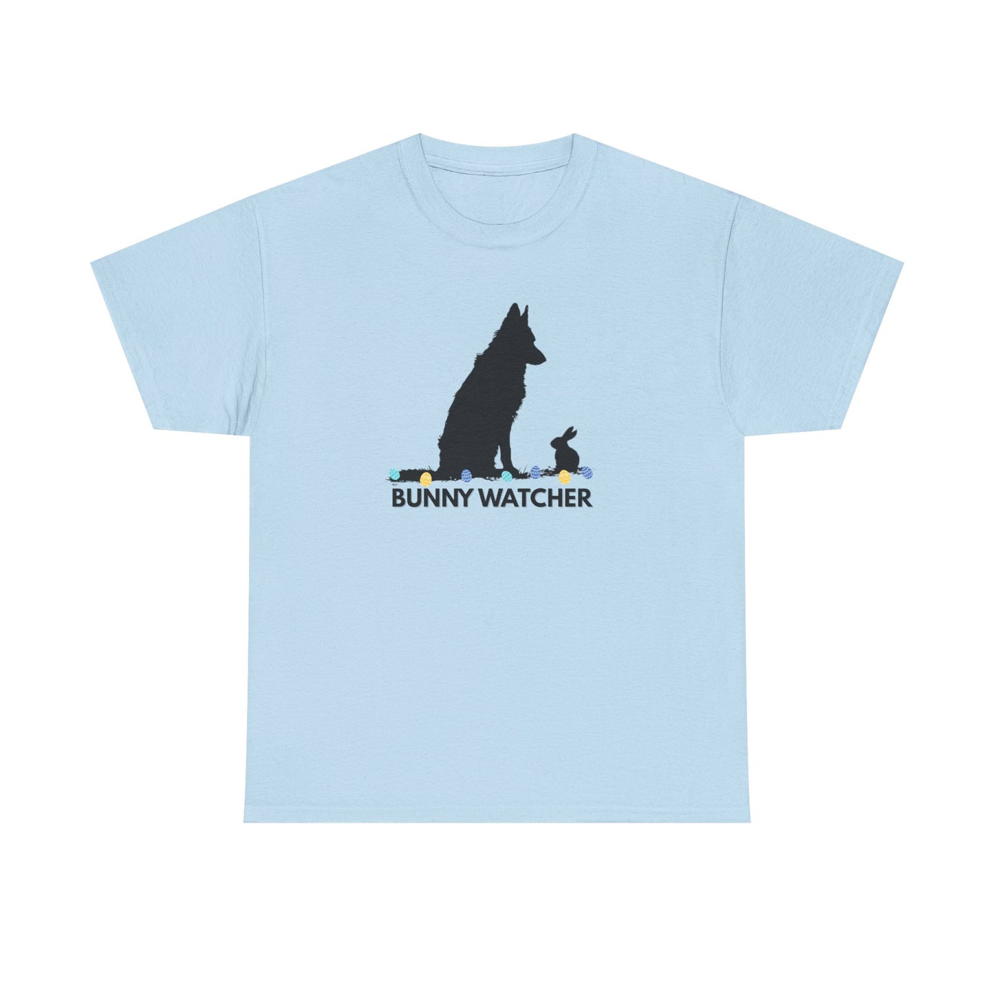 Bunny Watcher – German Shepherd Cotton Tee