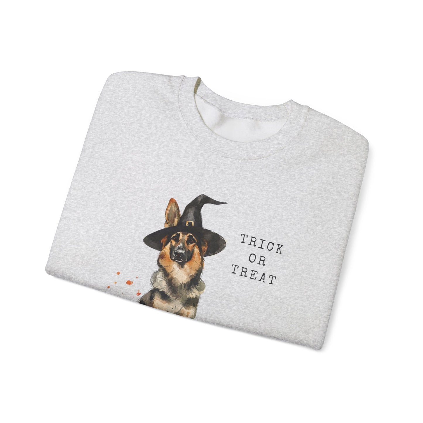 German Shepherd Witch Sweatshirt