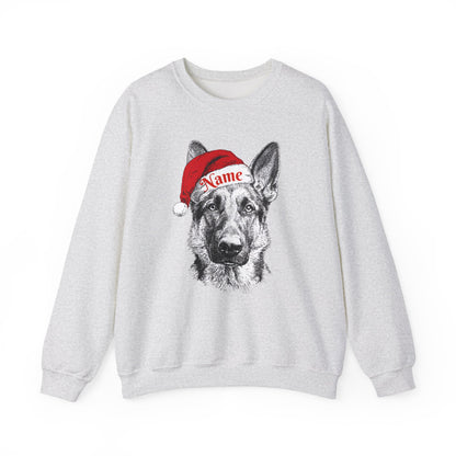 Christmas Hat GSD Custom Sweatshirt