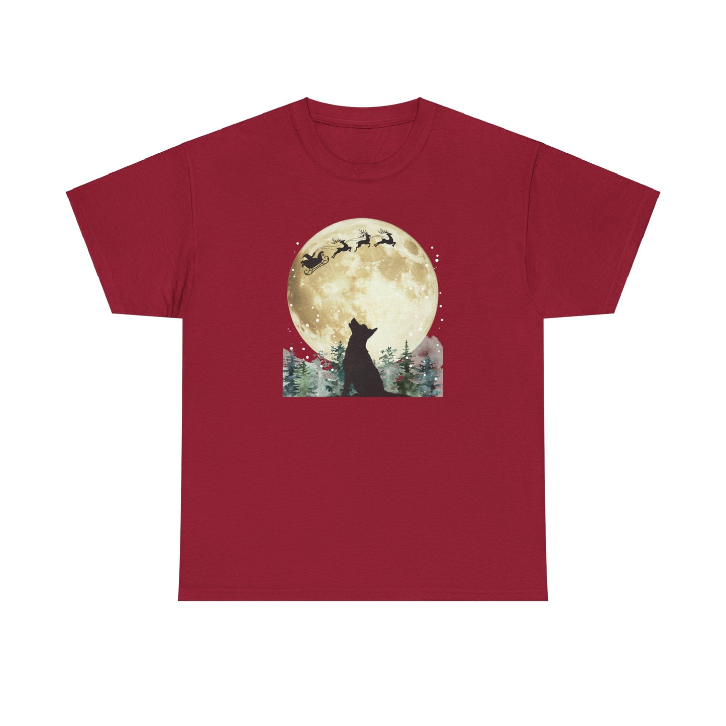 Christmas Night GSD T-Shirt