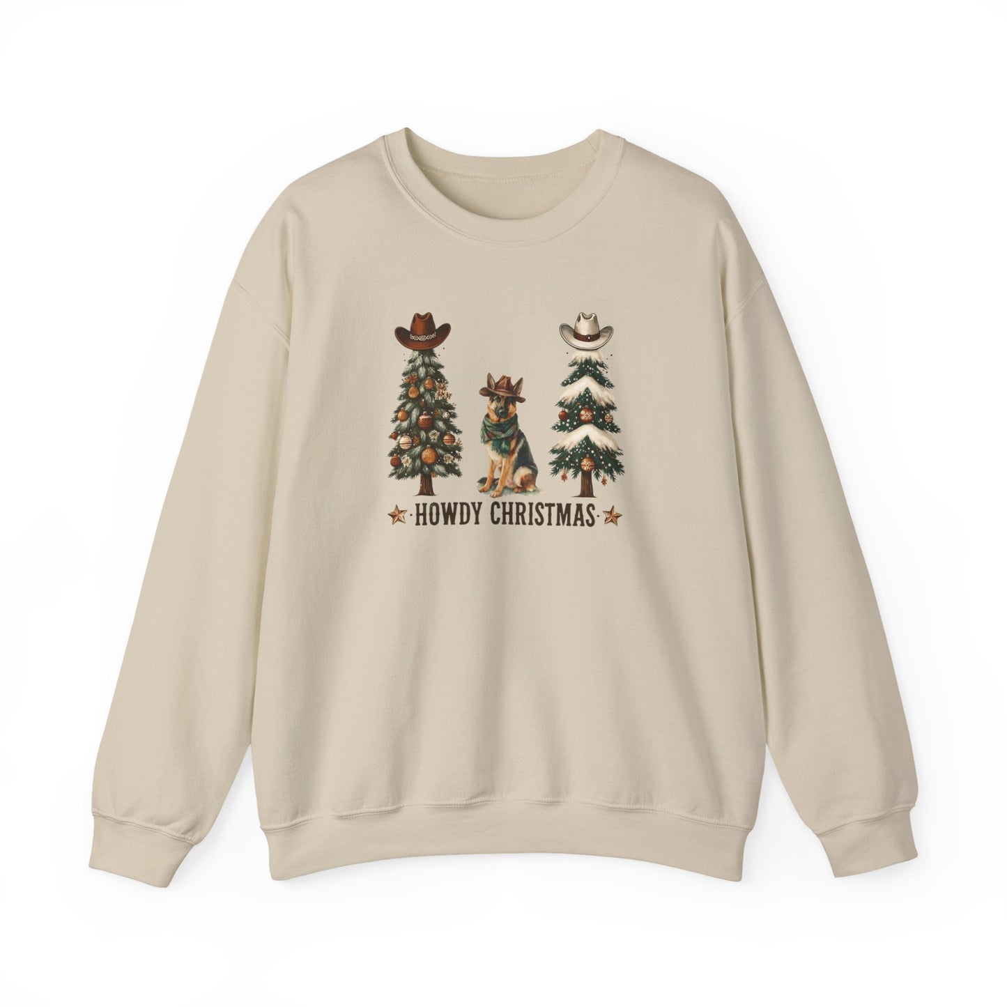 Howdy Christmas GSD Sweater