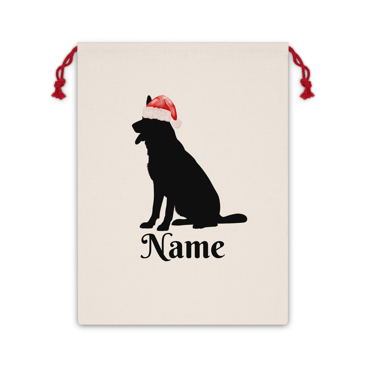 German Shepherd Holiday Gift Bag